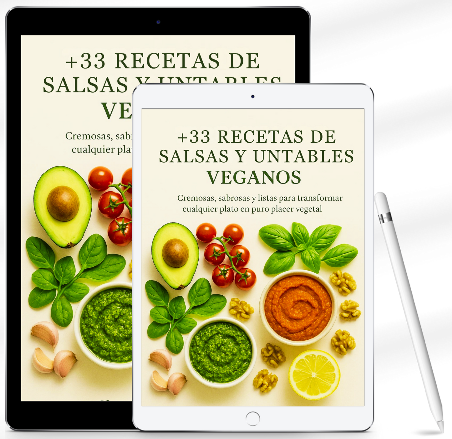 '+33 Salsas y Untables veganos 💚 El Secreto del Sabor Veggie 💚
