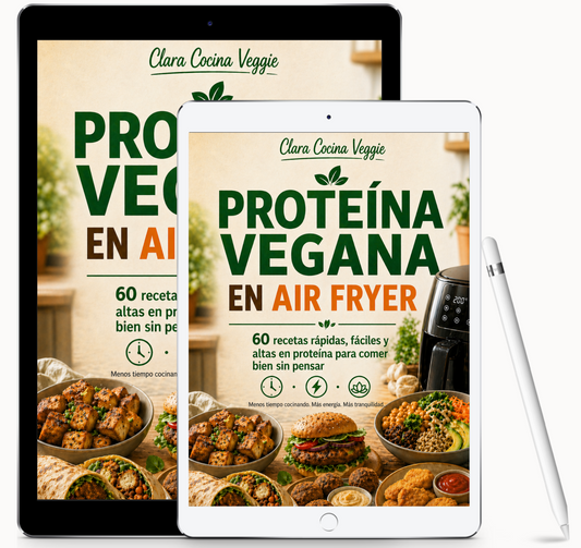 Proteína Vegana en Air Fryer